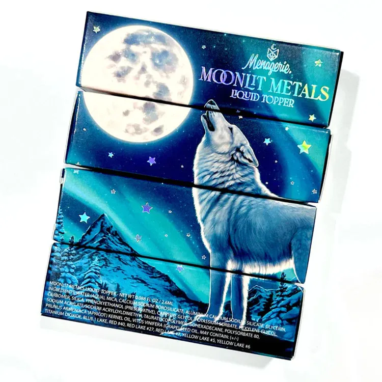 Adelie Moonlit Metal Glitter Topper