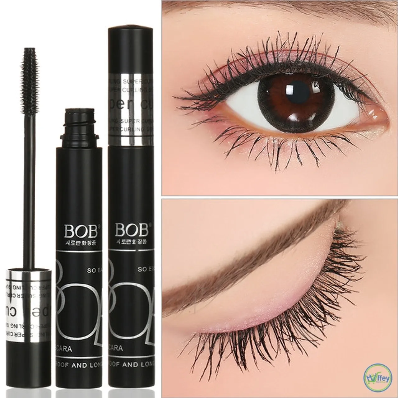 BOB Super Curl Mascara Waterproof Mascara Black