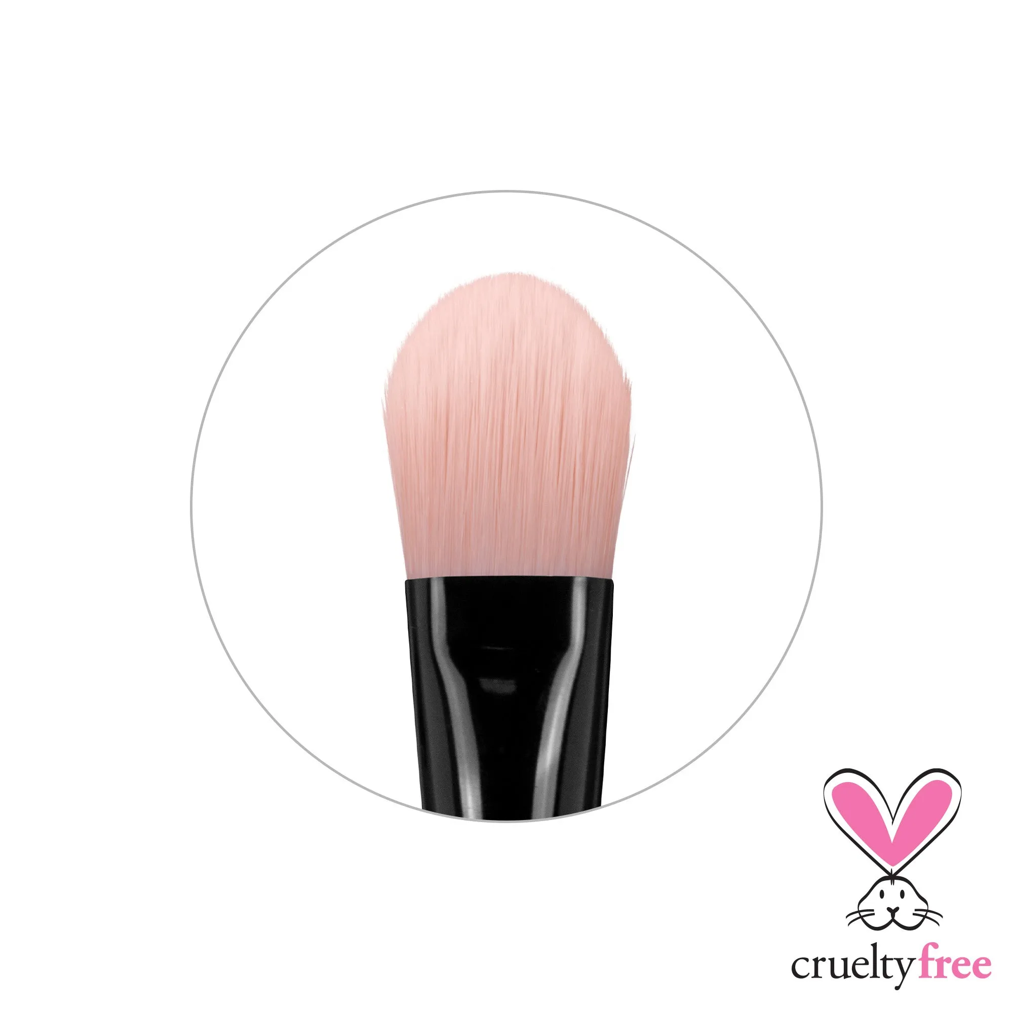 Essential Pink Flat Foundation Brush