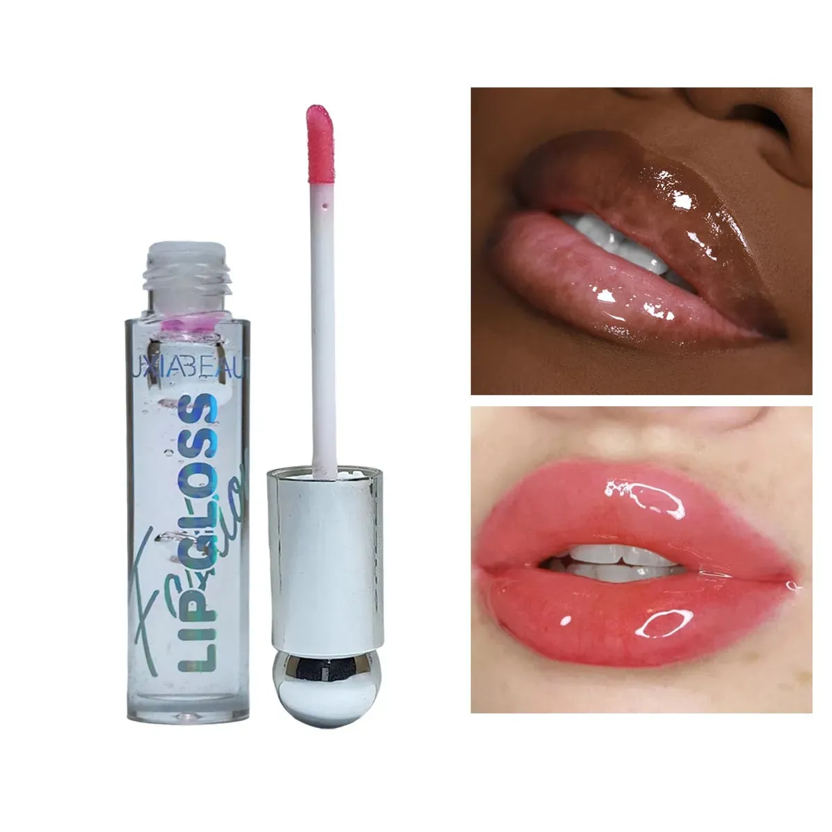 Huxia Beauty 1 PC Shine Gel Lip Gloss for Women