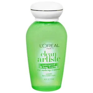 L'OREAL - Clean Artiste Waterproof and Long Wearing Eye Makeup Remover - 4 fl. oz. (118 ml)