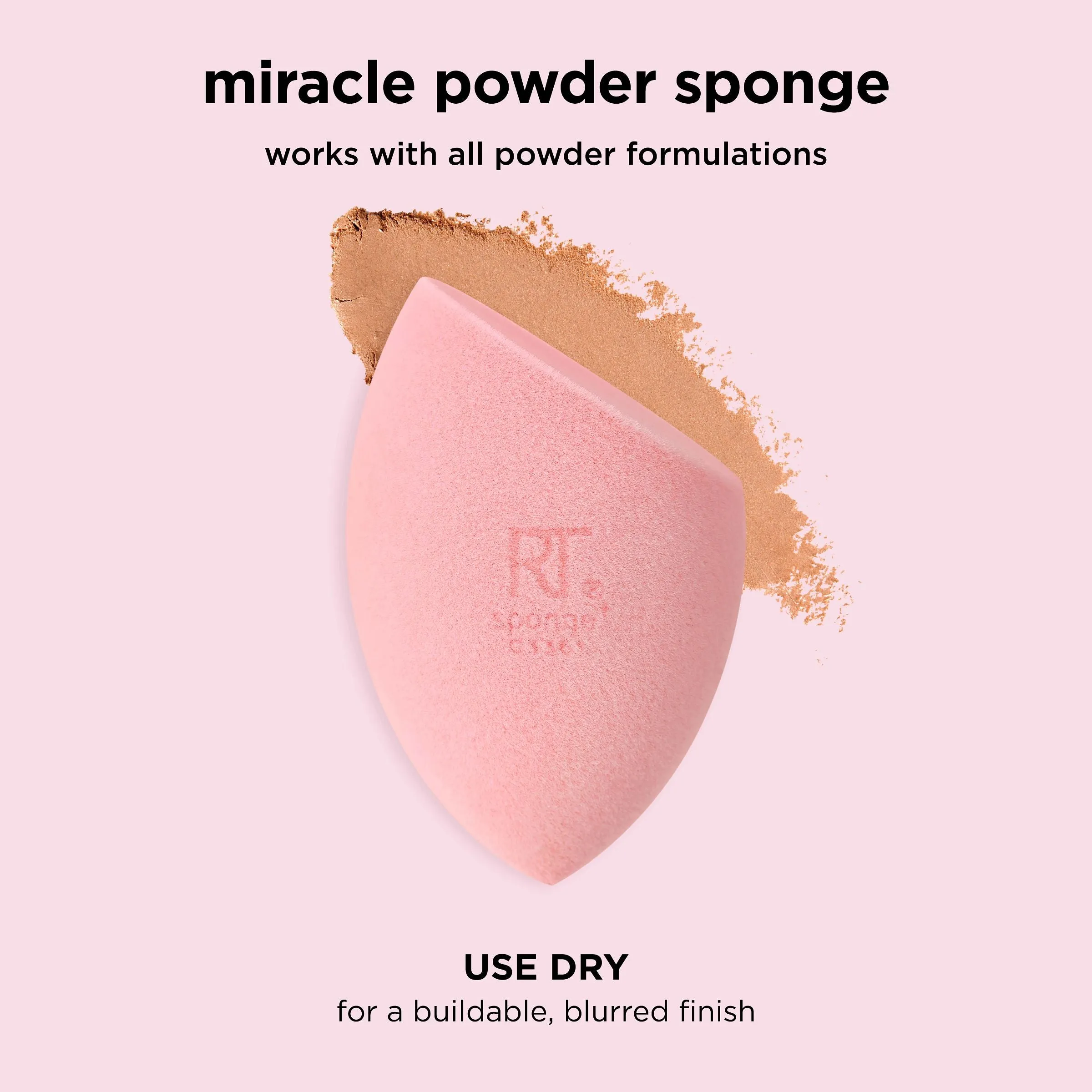 Miracle Powder Sponge, 2 Count