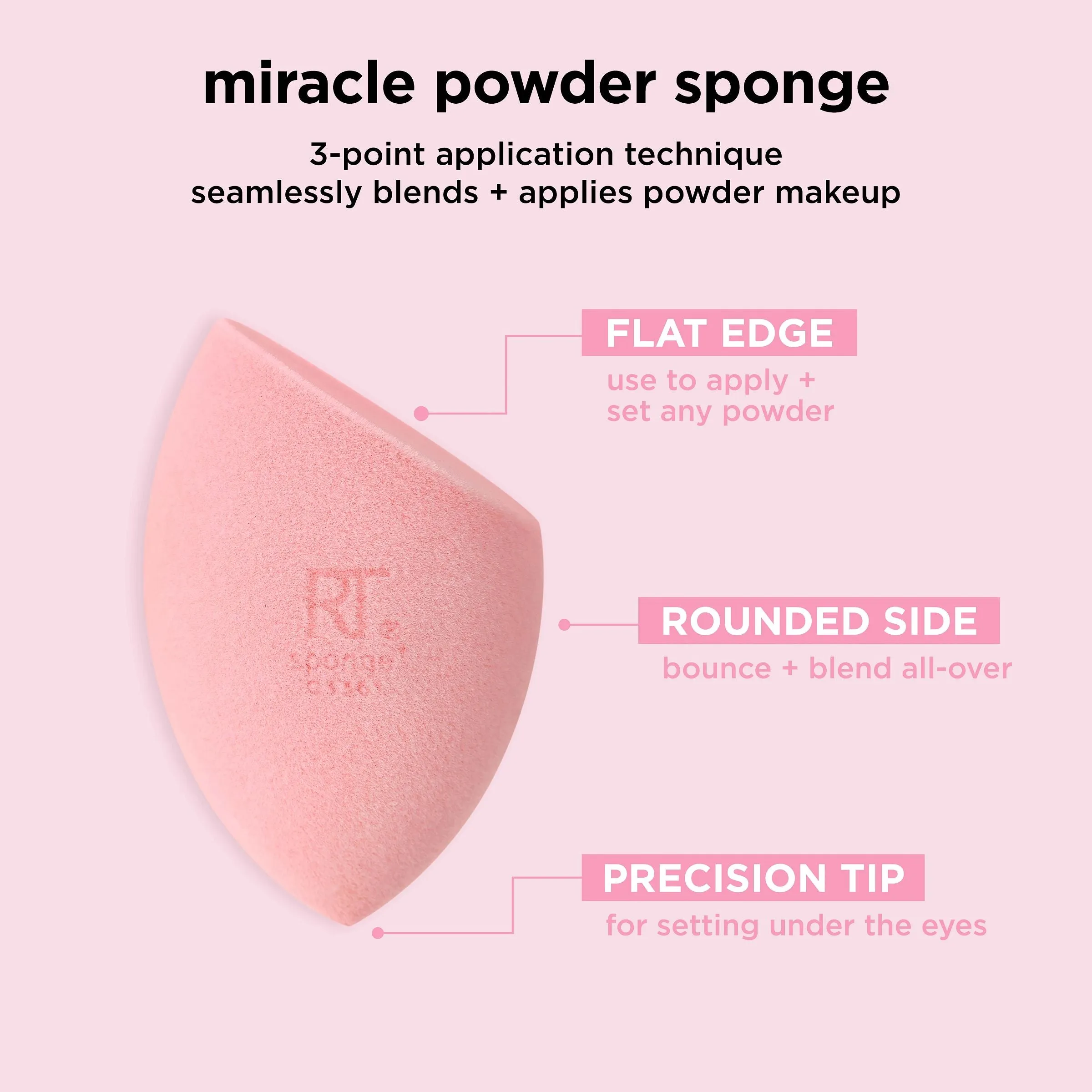 Miracle Powder Sponge, 2 Count