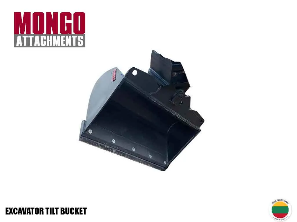 MONGO excavator tilt buckets, 18000 - 33000 lbs. machines