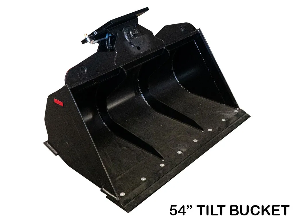 MONGO excavator tilt buckets, 18000 - 33000 lbs. machines