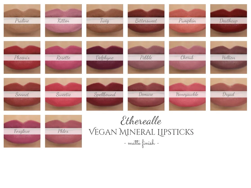 "Phlox" - Matte Vegan Lipstick