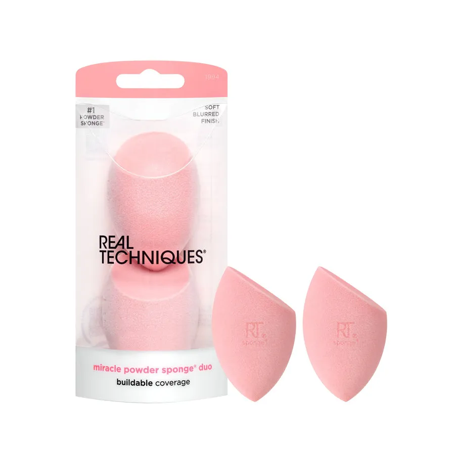 Real Techniques Miracle Powder Sponge (2 Pack)