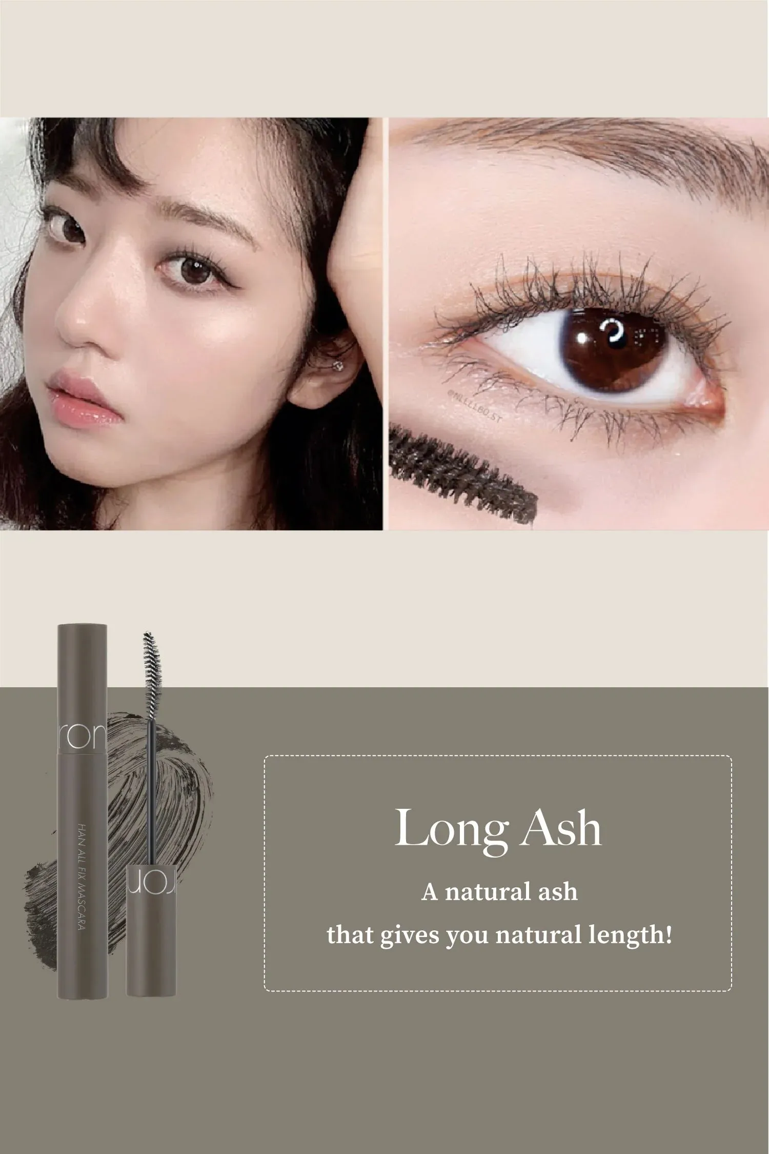 Romand Han All Fix Mascara Long Version