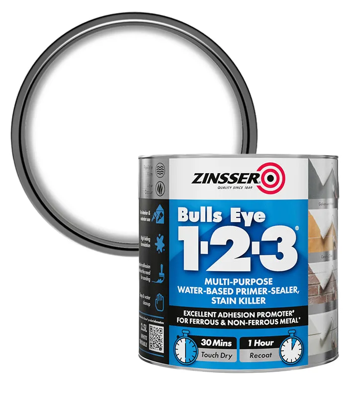 Zinsser Bulls Eye 1-2-3 Primer Paint